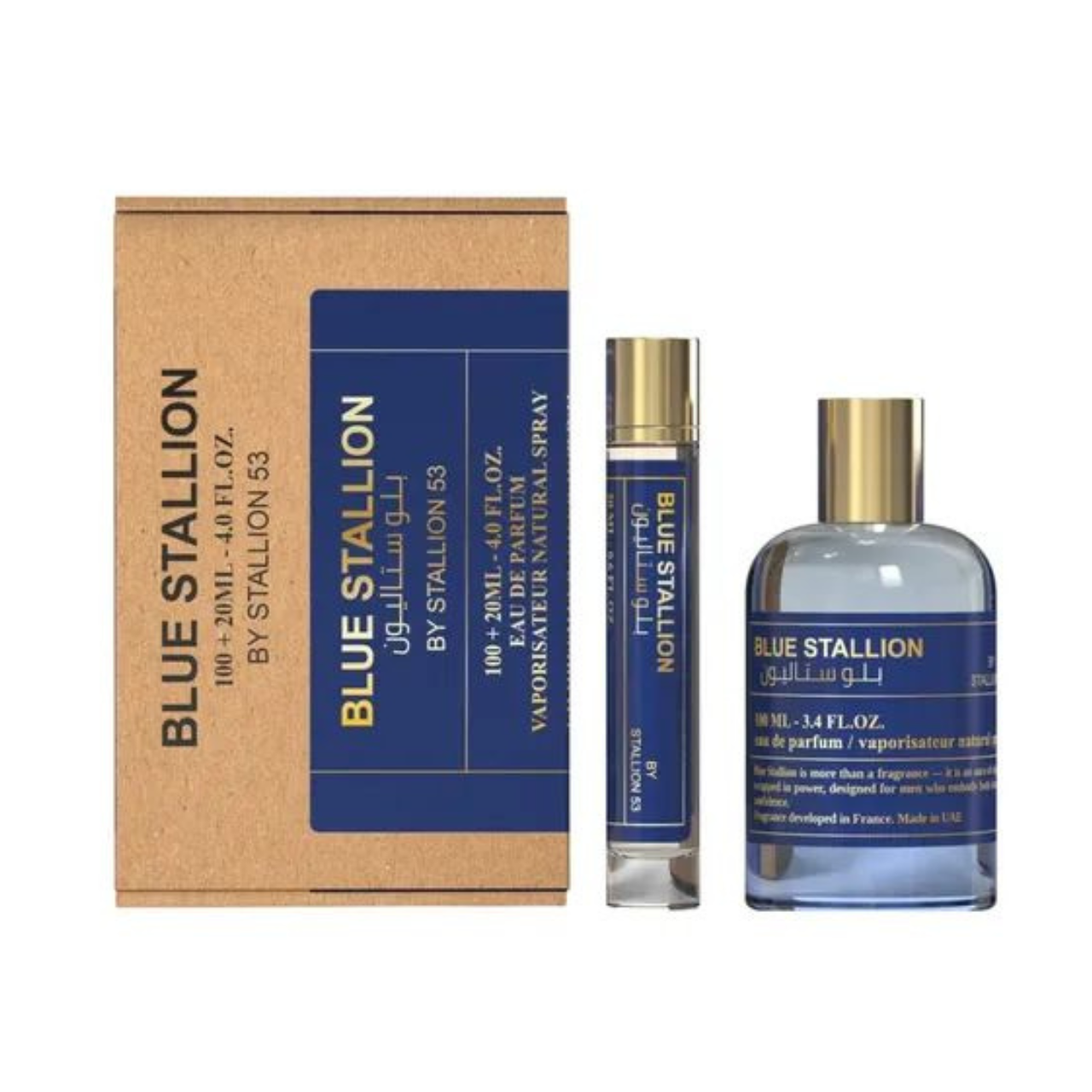 Blue Stallion By Stallion 53 Eau de Parfum 100 ml + 20 ml