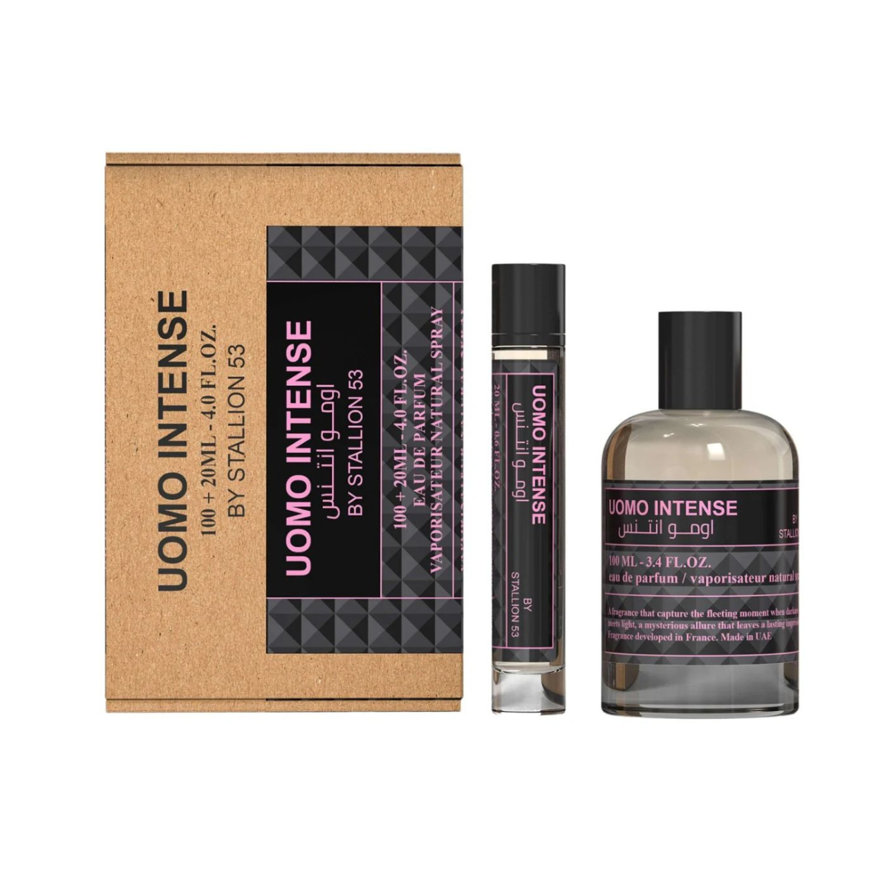 Uomo Intense By Stallion 53 Eau de Parfum 100 ml + 20 ml